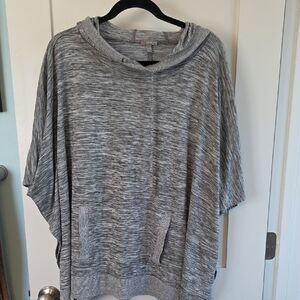 Talbots Gray Hooded Top